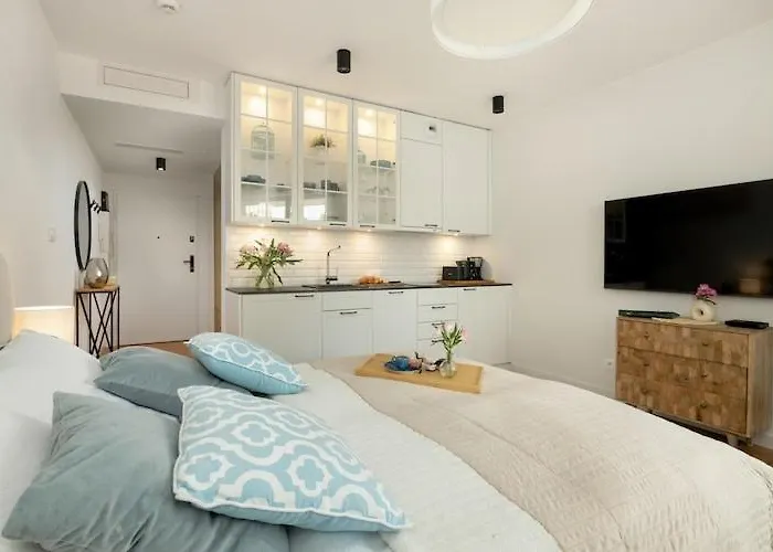 Apartman Holiday Studio With Access To Pool And Sauna Pobierowo