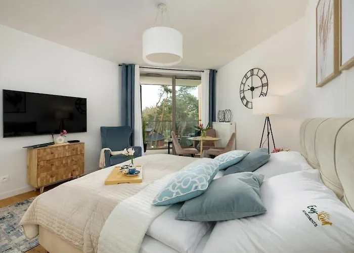 Apartman Holiday Studio With Access To Pool And Sauna Pobierowo